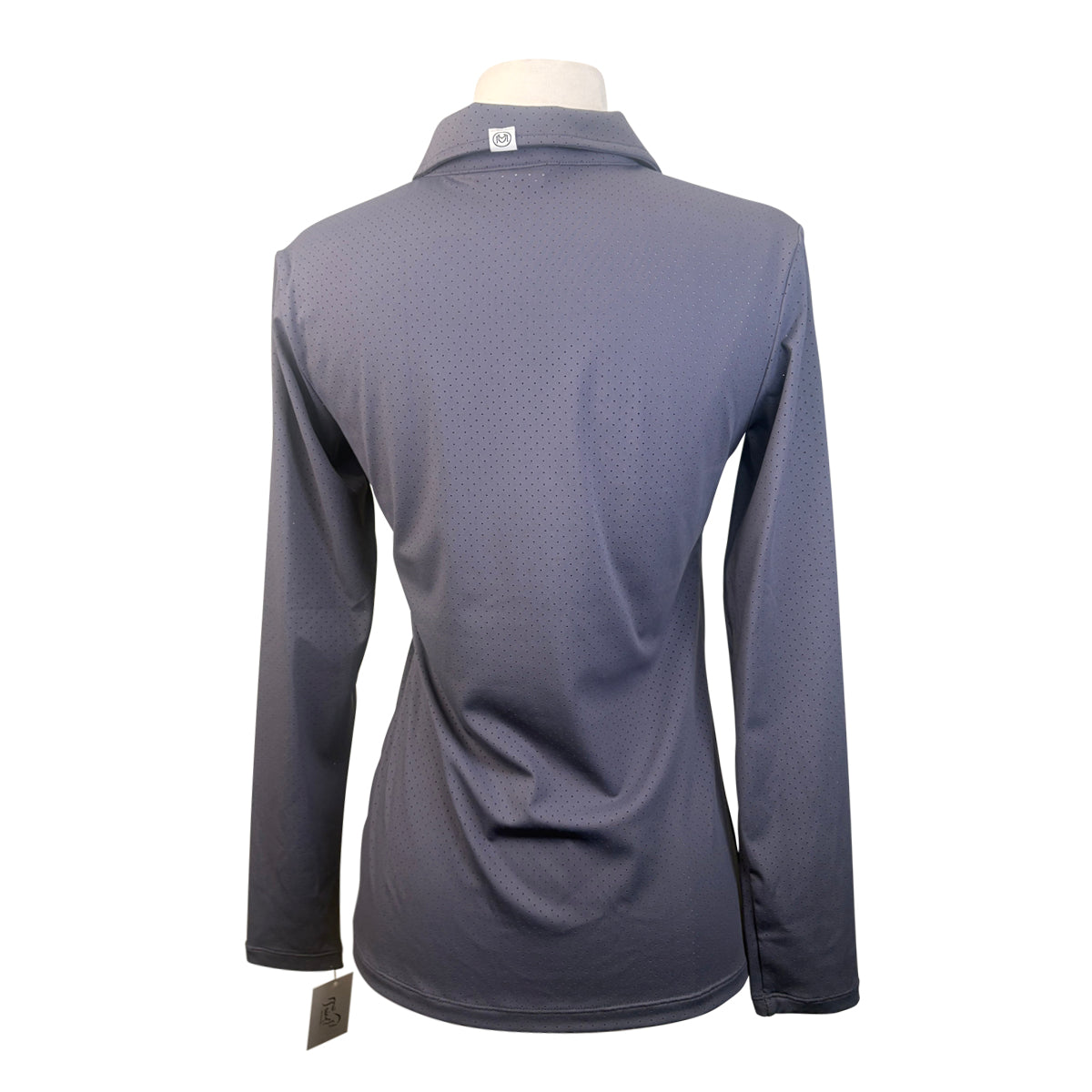 Milrey Callie Blouse Long Sleeve in Dark Grey