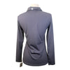 Milrey Callie Blouse Long Sleeve in Dark Grey