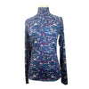 Ariat 1/4 Zip Baselayer in Fox Hunting