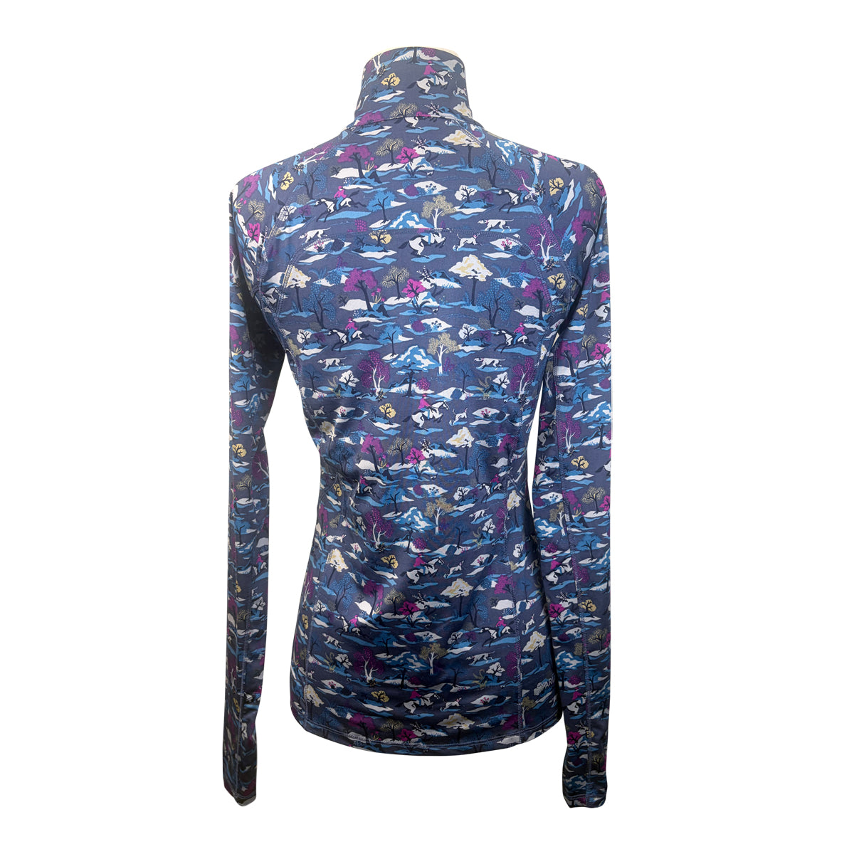 Ariat 1/4 Zip Baselayer in Fox Hunting