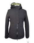 Cavalleria Toscana Softshell/Puffer Jacket in Black/Sage