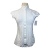 For Horses 'Aria' Technical Show Shirt in White 