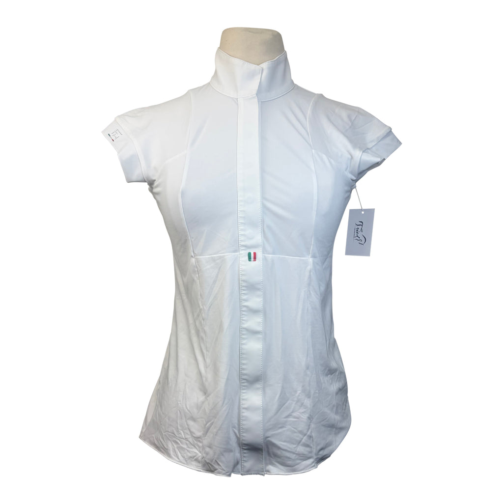 For Horses 'Aria' Technical Show Shirt in White 