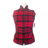 Arista Equestrian 'Heritage' Vest in Red Plaid