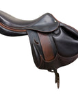 Devoucoux 2013 'Chiberta K' Monoflap Sadle in Brown - 18"