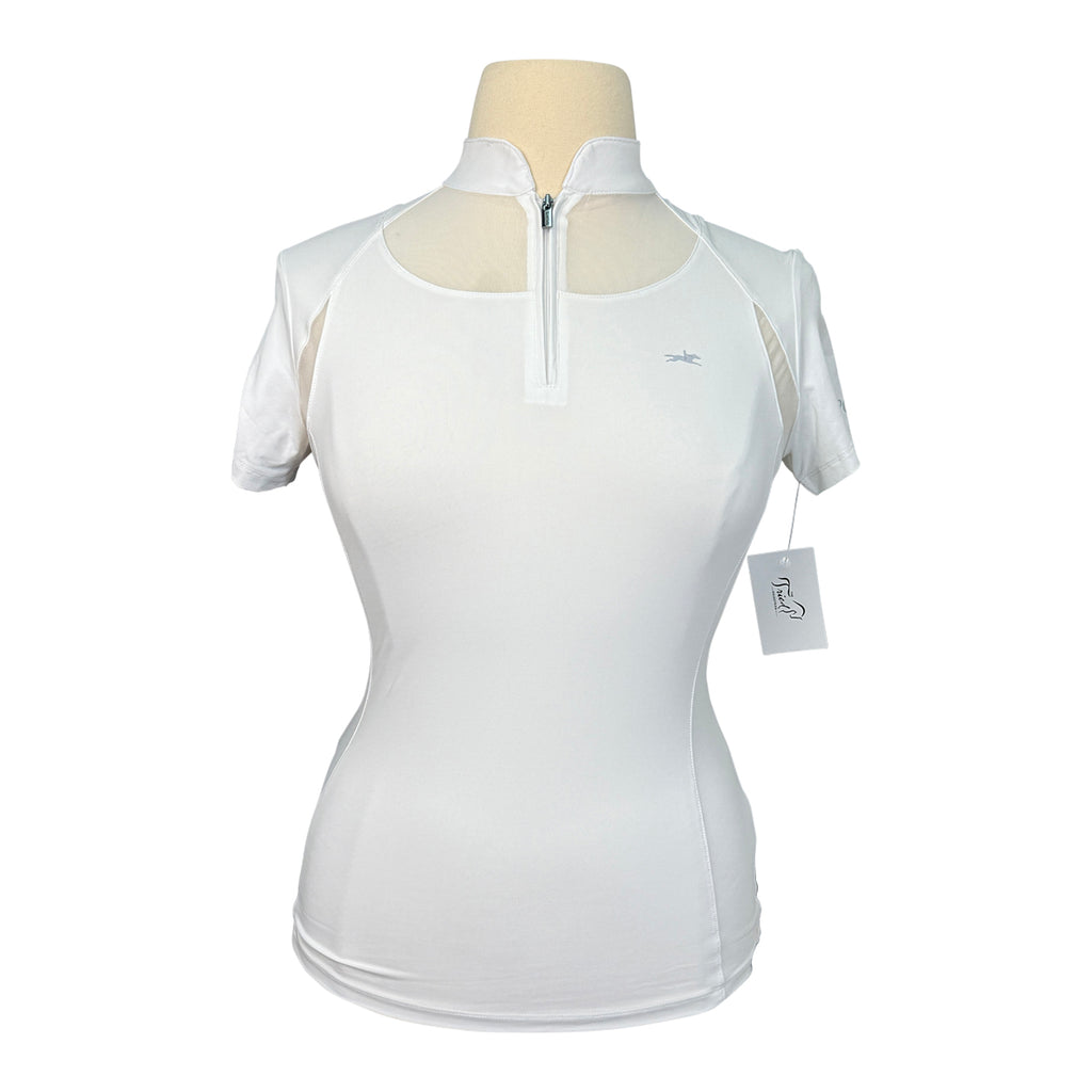 Schockemohle 'Merrit' Short Sleeve Show Shirt in White