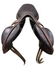 Devoucoux 2013 'Chiberta K' Monoflap Sadle in Brown - 18"