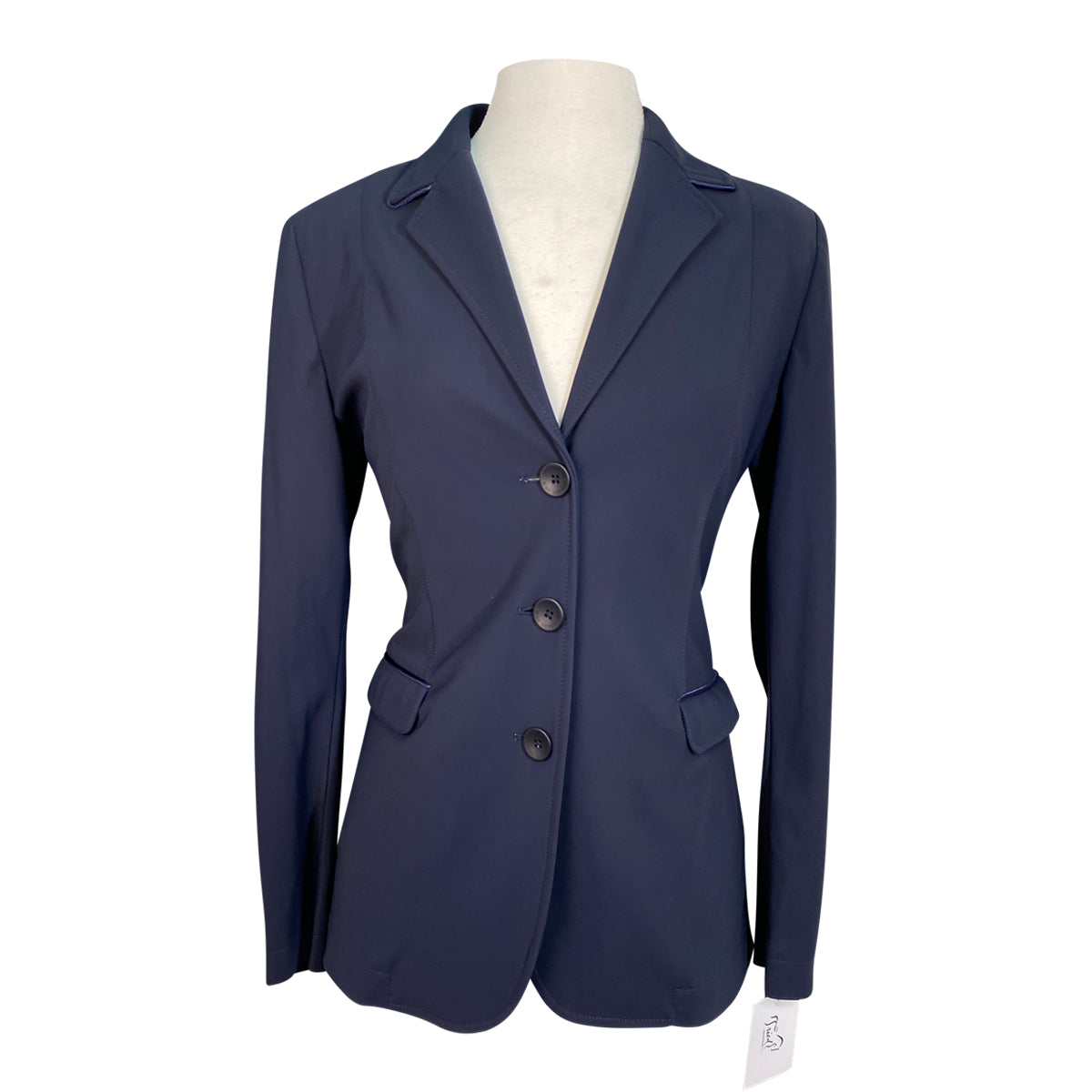 Grand Prix 'Saltare Dolce' Show Coat in Navy