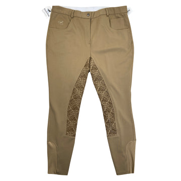SmartPak 'Piper' Knit Full Seat Breeches in Nude