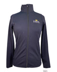 Kastel Fitted Full Zip Jacket in Black