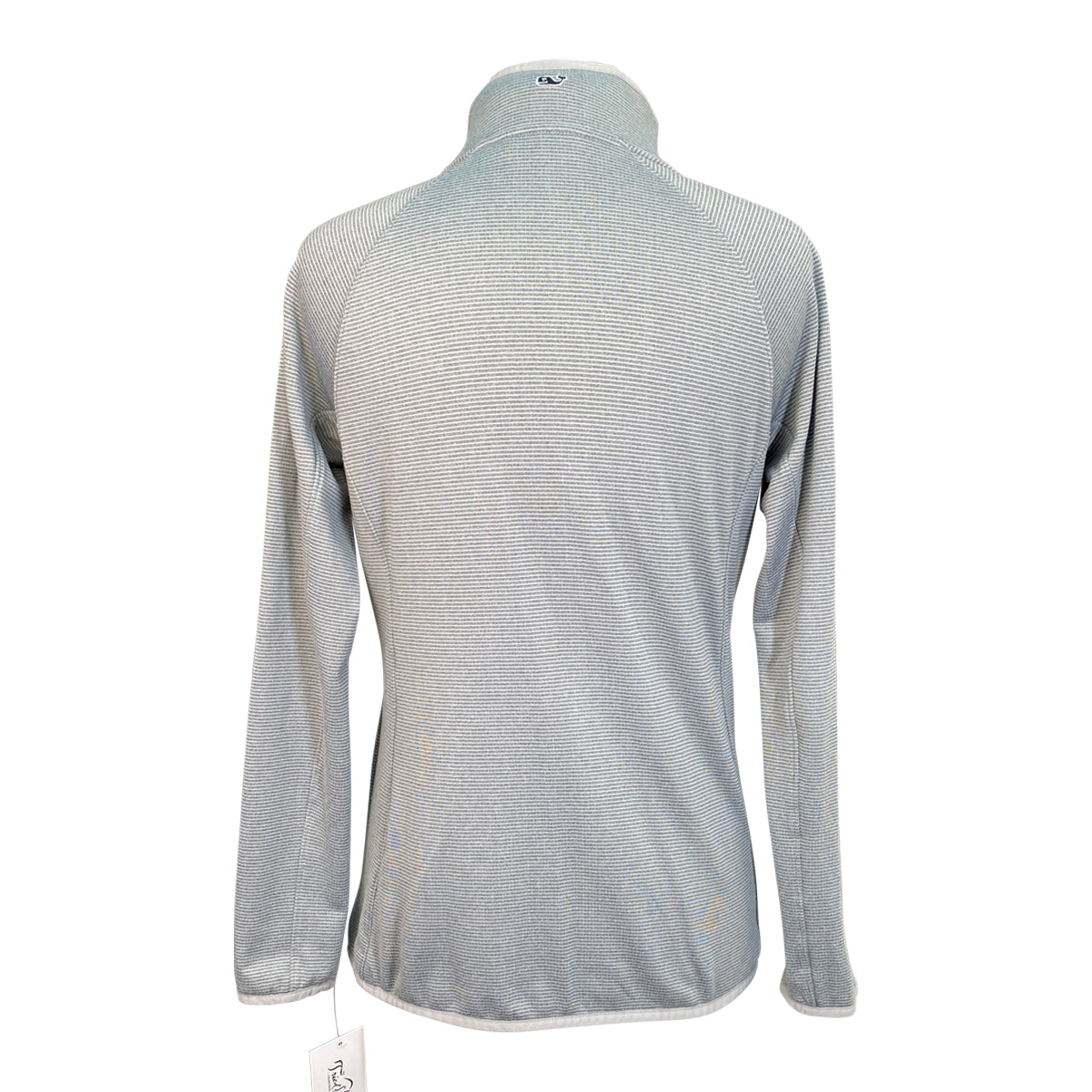 Vineyard Vines Asymmetrical Full Zip in Grey