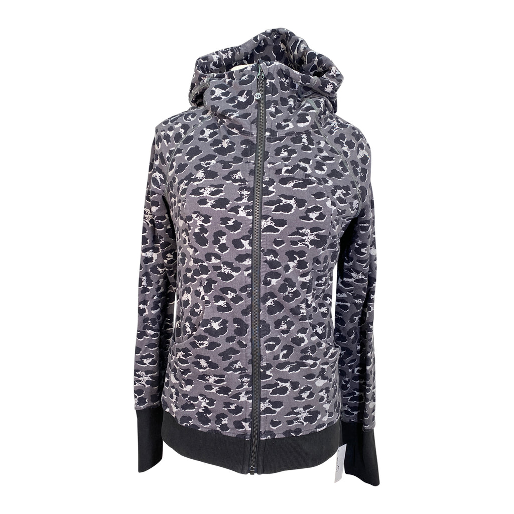 Lululemon 'Define' Jacket in Black Cheetah