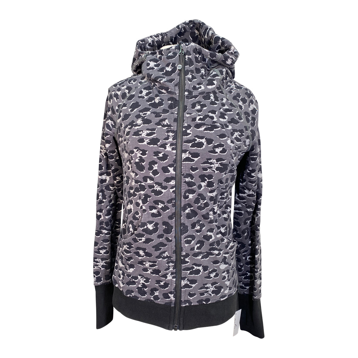 Lululemon 'Define' Jacket in Black Cheetah