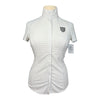 Asmar Equestrian Mesh 'Arwen' Show Shirt in White