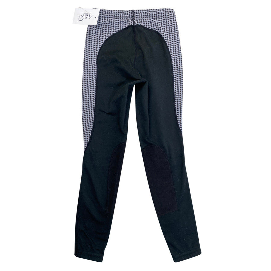 Kerrits Performance Tights in Black/Grey Houndstooth