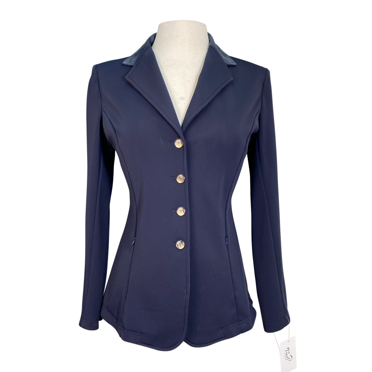 Sarm Hippique 'Comfort Hunter' Classic Show Coat in Navy