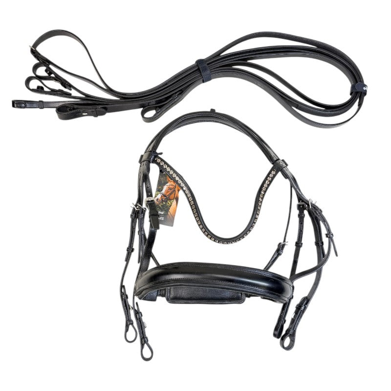 Passier 'Fortuna' Double Bridle in Black