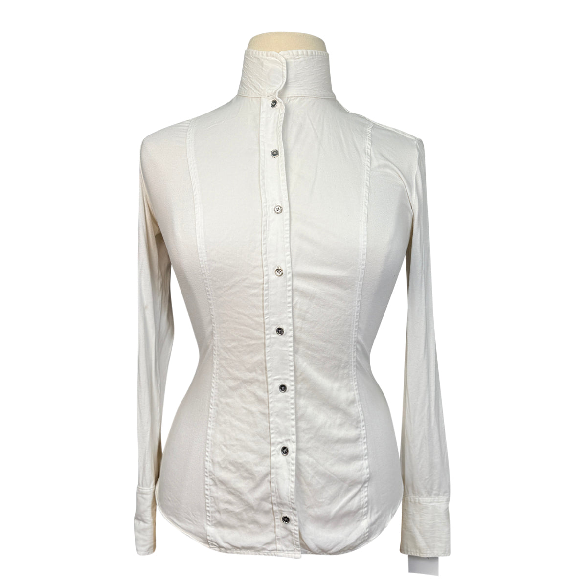Le Fash Open Placket Shirt in White