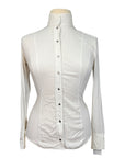 Le Fash Open Placket Shirt in White