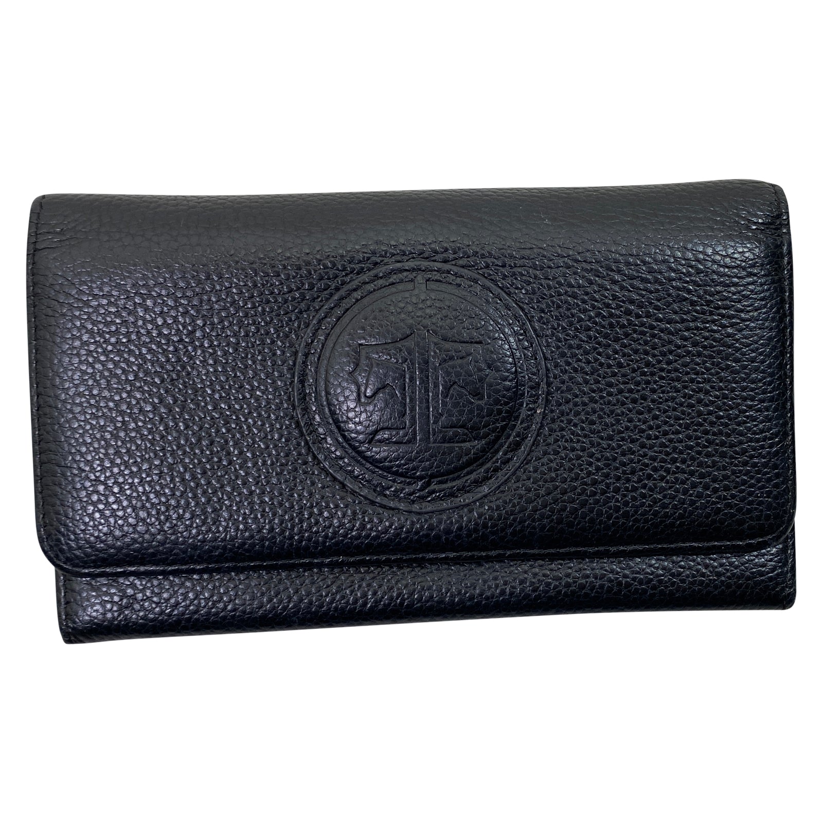 Tucker Tweed Equestrian Wallet in Black - 7.25" x 4.25"