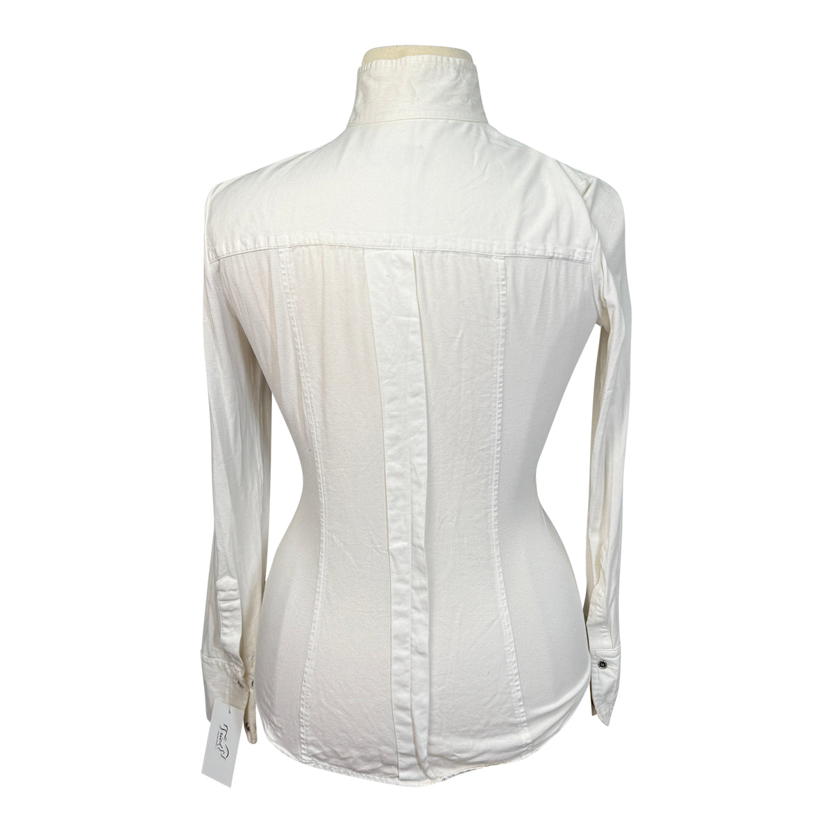 Le Fash Open Placket Shirt in White