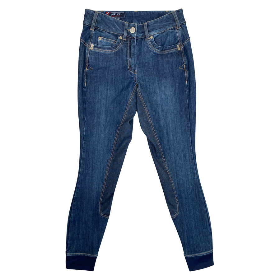 Halo Denim Full Seat Breech in Marine