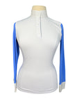 Le Fash 'Paulo Alto' Show Shirt in White/Sky Blue