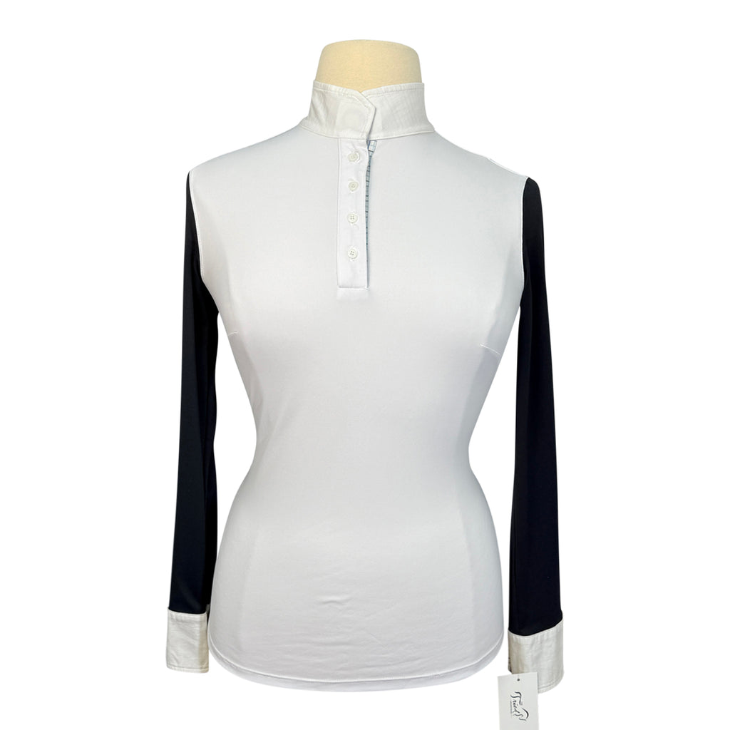 Le Fash 'Paulo Alto' Show Shirt in White/Black