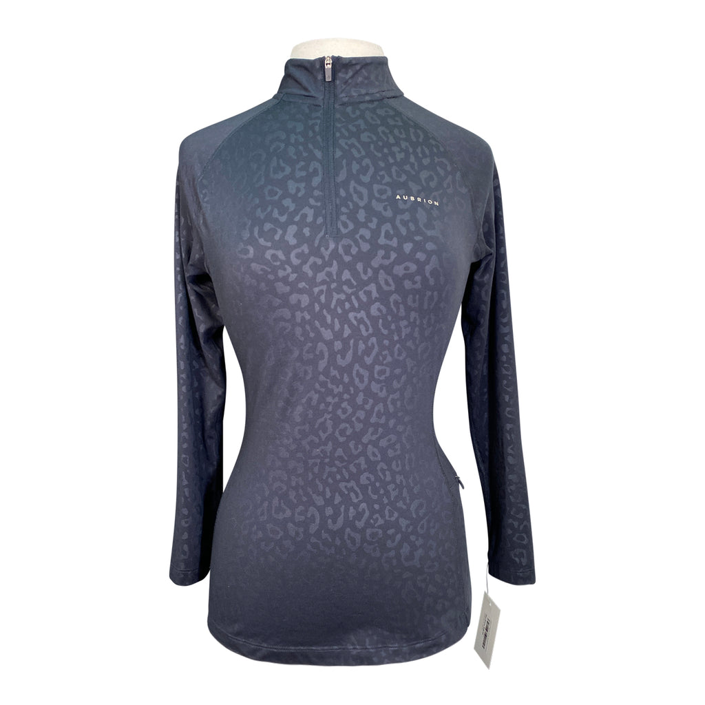 Shires Aubrion 'Eltar'  Baselayer in Black Cheetah