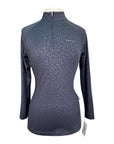 Shires Aubrion 'Eltar'  Baselayer in Black Cheetah
