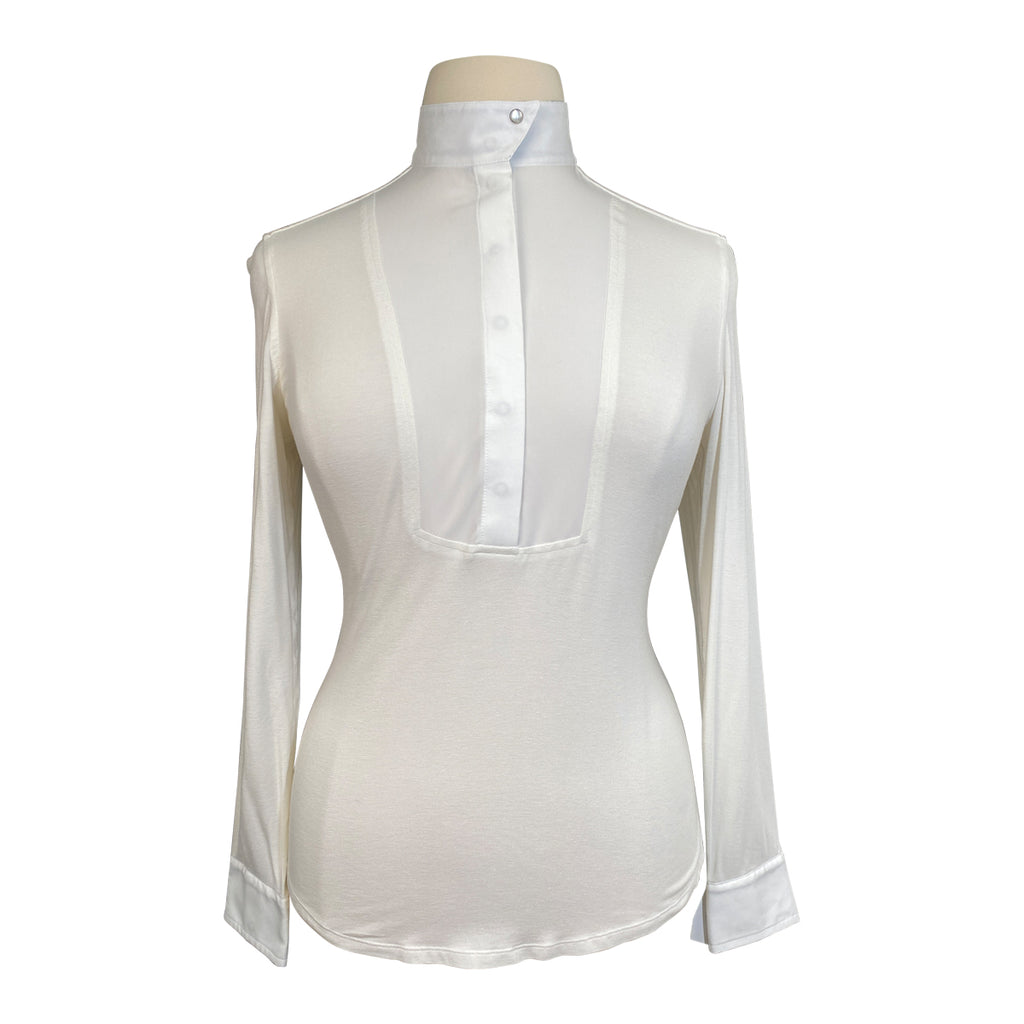 Chestnut Bay 'Liberty' Long Sleeve Show Shirt in White