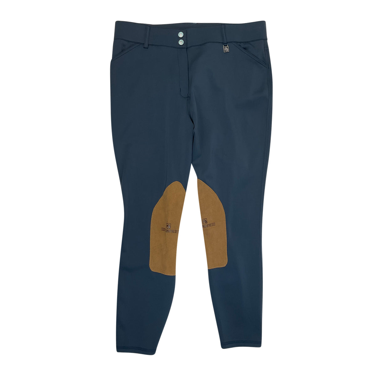 Romfh Knee Patch Tights in Sky Blue