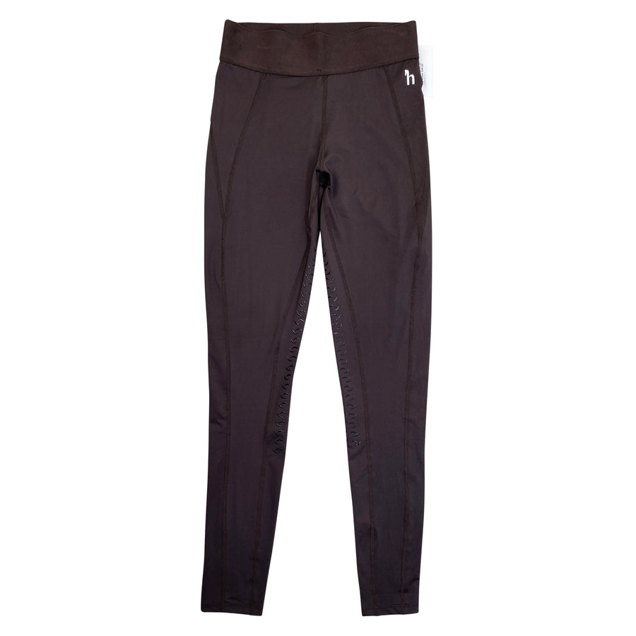 Horze Full Grip Tights in Brown