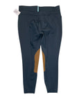 Romfh Knee Patch Tights in Sky Blue