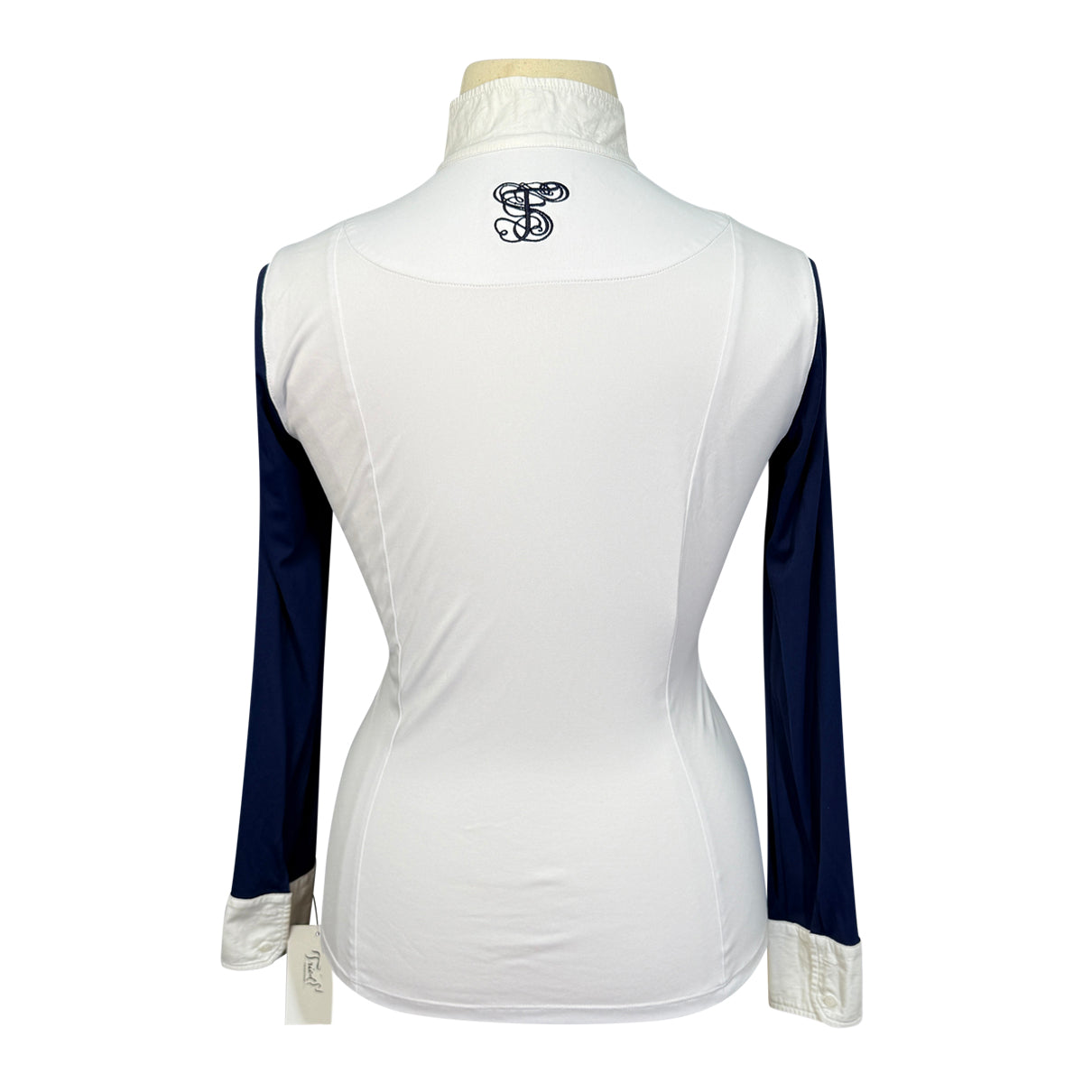 Le Fash 'Paulo Alto' Show Shirt in White/Navy