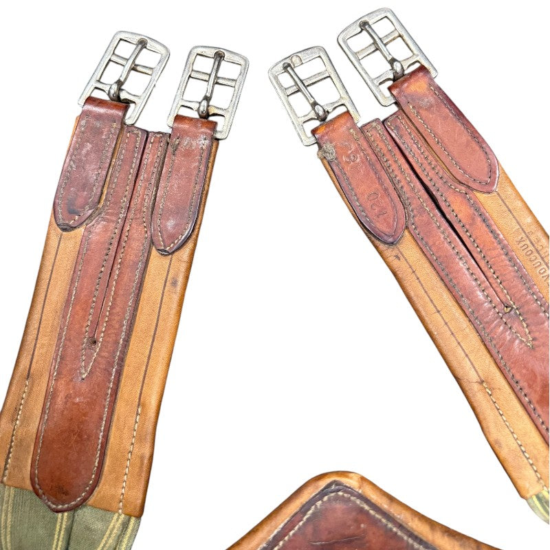 Devoucoux Belly Guard Girth in Brown