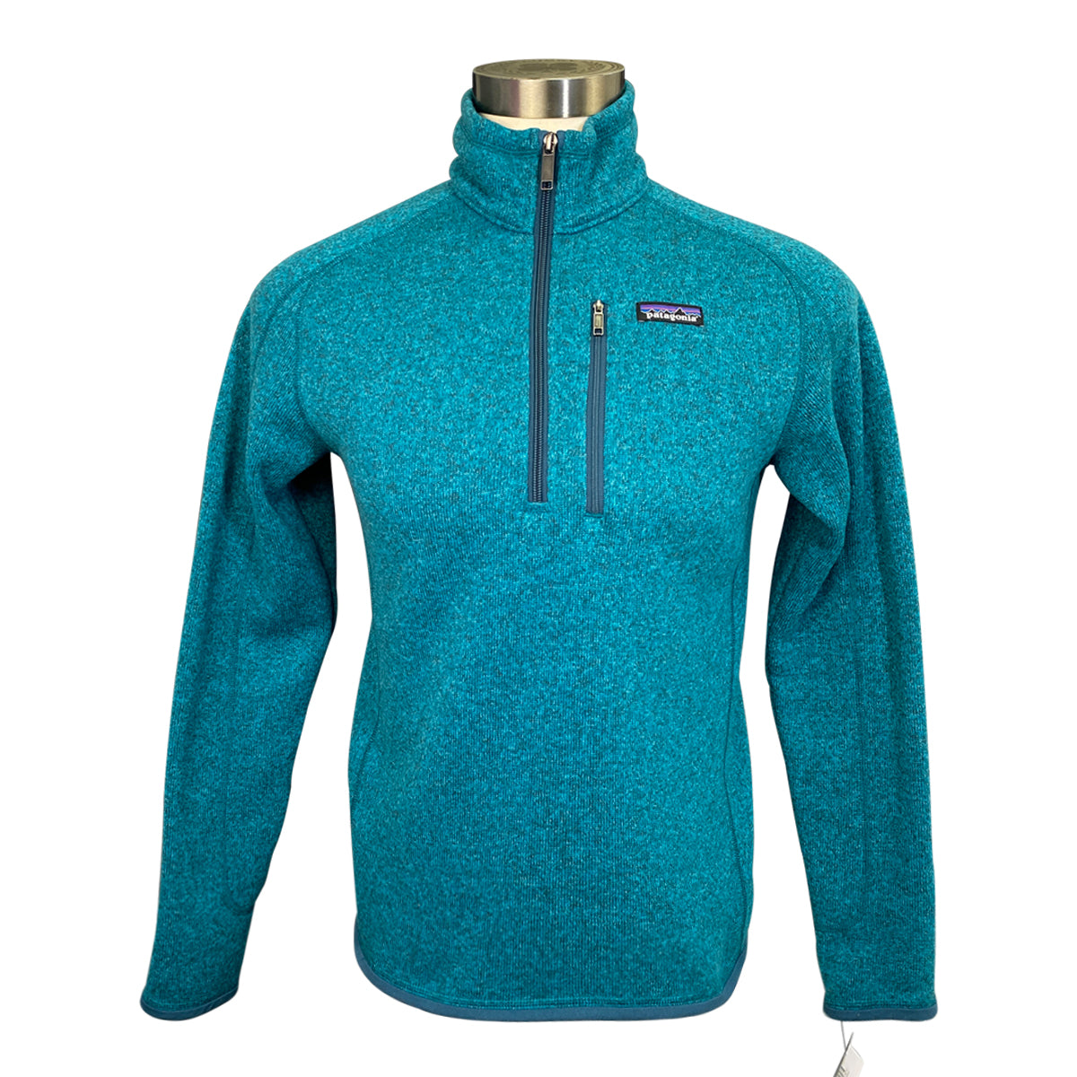 Patagonia 'Better Sweater' 1/4 Zip Fleece in Bright Blue Heather 
