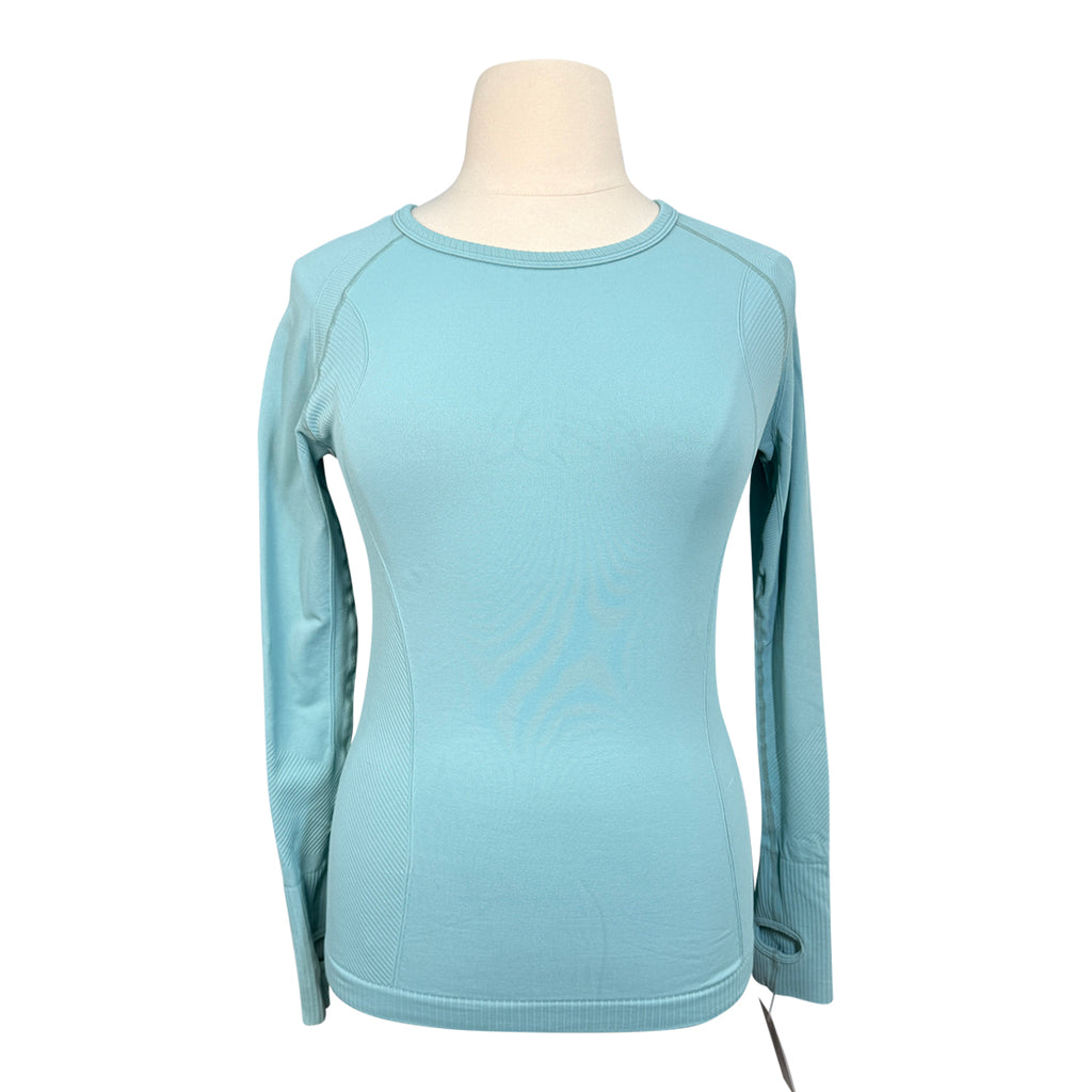 Smartpak 'Hadley' Recycled Seamless Long Sleeve in Teal