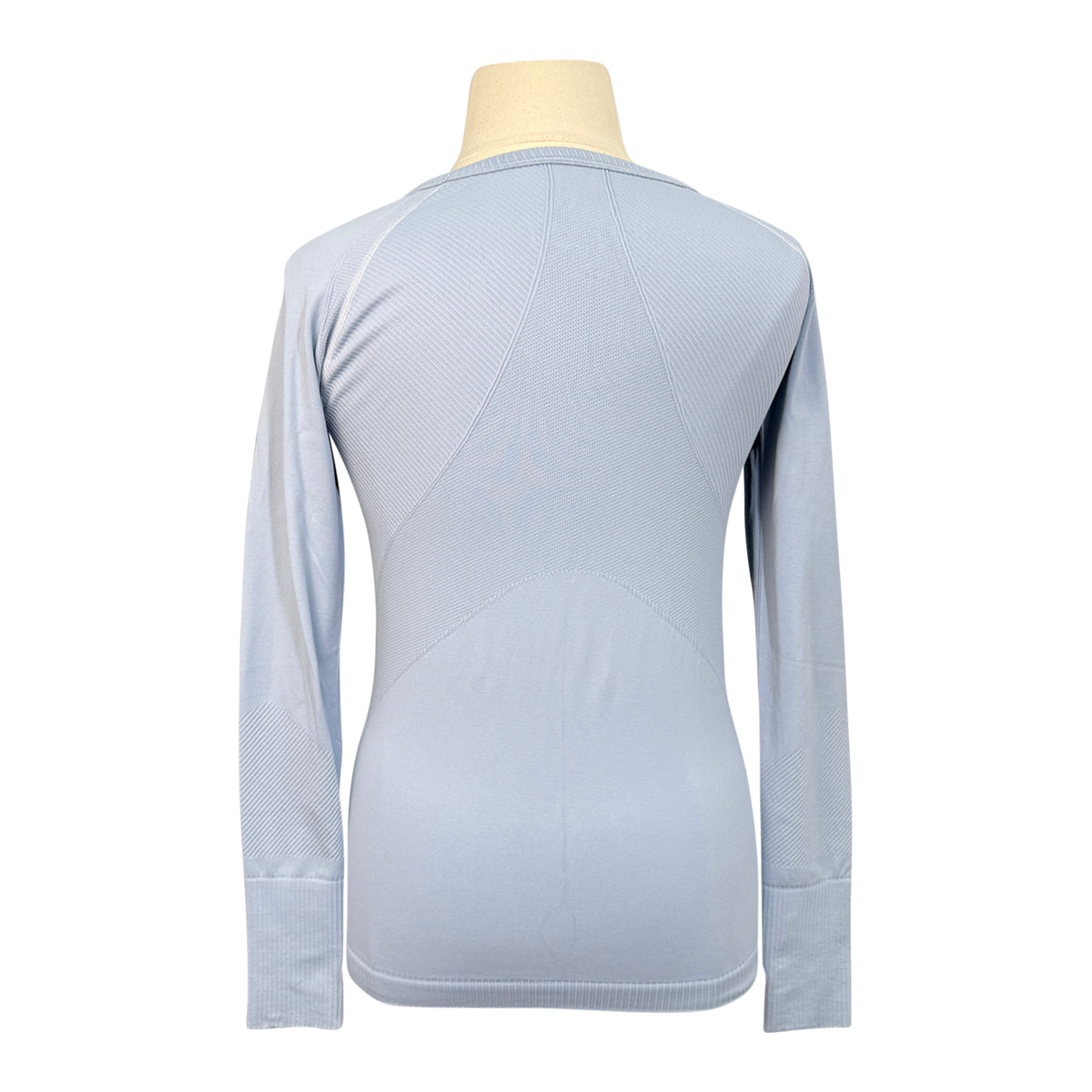 Smartpak 'Hadley' Recycled Seamless Long Sleeve in Light Blue