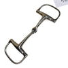 Dee Ring Snaffle Bit in Stainless Steel