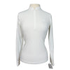 Samshield 'Paloma' Long Sleeve Show Shirt in White