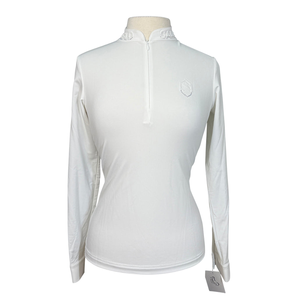 Samshield 'Paloma' Long Sleeve Show Shirt in White
