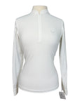 Samshield 'Paloma' Long Sleeve Show Shirt in White
