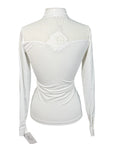 Samshield 'Paloma' Long Sleeve Show Shirt in White