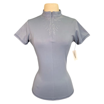 Montar 'Bling' Training Shirt in French Blue 