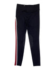 Kingsland Equestrian Knee Grip Riding Tights  in Navy w/Red & White