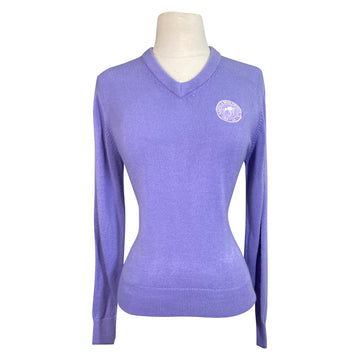 Cynthia Munro Cashmerlon Sweater in Lavender