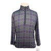 Kerrits Kids Ice Fil Long Sleeve Shirt in Blackberry Plaid 