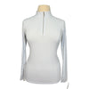 70° Laser Cut Sun Shirt in White 
