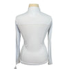 70° Laser Cut Sun Shirt in White 